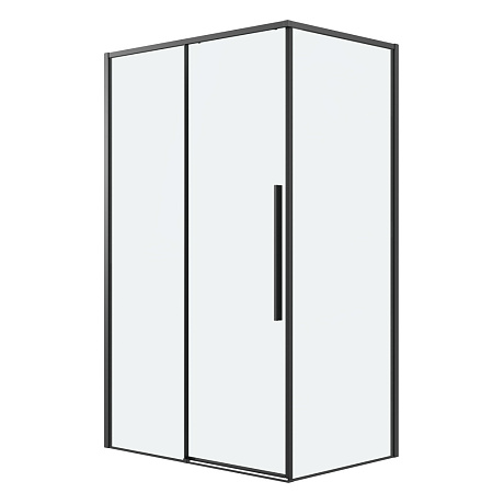 Душевой уголок Grossman Galaxy 120.K33.01.1170.21.00 109-110x69-70x195 прозрачное/черный матовый