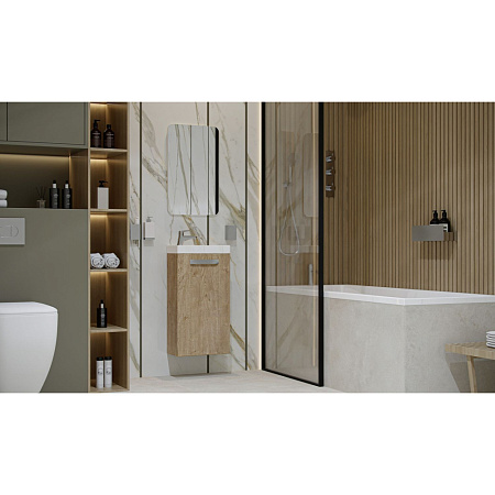 Тумба с раковиной Velvex Estea tpEST.40.1D-234 40 дуб санремо
