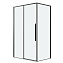 Душевой уголок Grossman Galaxy 120.K33.01.1170.21.00 109-110x69-70x195 прозрачное/черный матовый