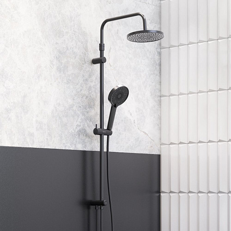 Душевая стойка Damixa Apollo 947000300 черный