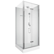Душевая кабина Cerutti Bella 90T 90х90 серебристый