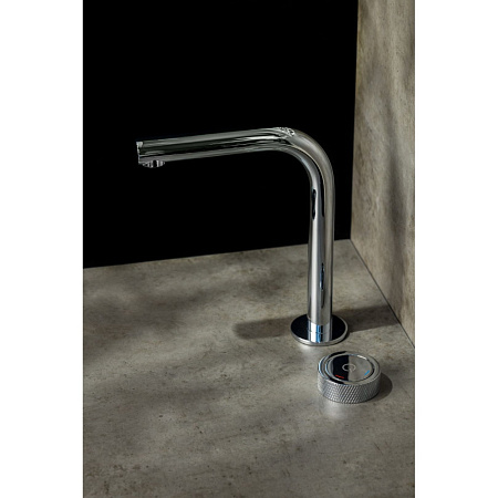 Смеситель Boheme Tech 158-CR для раковины, автоматический, хром