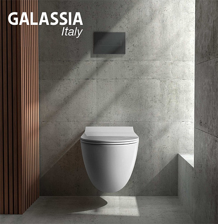 Унитаз подвесной Galassia Dream 7317MT белый матовый