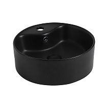 Раковина накладная ABBER Bequem AC2104MB черный матовый