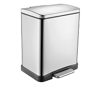 Ведро WasserKRAFT K-622 с педалью 12л, хром