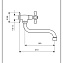 Кран Emmevi Deco Classic 12006SCR для кухонной мойки, хром - фото 2