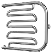 Полотенцесушитель водяной Terminus Фокстрот-Лиана AISI 600х500 хром