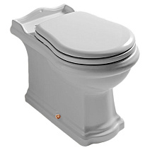 Унитаз приставной Kerasan Retro 101601слив универсальный, фурнитура бронза