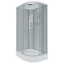 Душевая кабина Niagara Classic NG-3312-14L 120x80x215 стекло матовое/профиль серебро