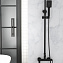 Душевая стойка BelBagno Acqua ACQUA-VSCM-NERO черный матовый - фото 2