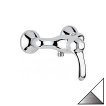 Смеситель Emmevi Harmony 22002BC для душа, белый/хром Смеситель Emmevi Harmony 22002BC для душа, белый/хром