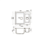 Кухонная мойка Omoikiri Sakaime 60-2-BE 50x60x21 ваниль - фото 2