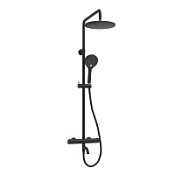 Душевая стойка WasserKRAFT Elbe A288.077.078.BM Thermo черный матовый