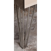 Ножки Armadi Art Lucido 775-025-CR 25 см, для мебели, хром