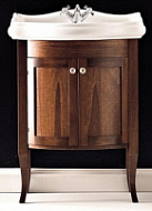 Тумба с раковиной Kerasan Retro 735140 69 2 двери, орех