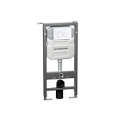 Инсталляция Ceramica Nova Envision/Round CN1001W с кнопкой смыва, белый Инсталляция Ceramica Nova Envision/Round CN1001W с кнопкой смыва, белый
