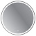 Зеркало Cezares Cadro CZR-SPC-CADRO-800-LED-TCH-WARM 80.7x80.7x3