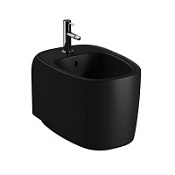 Биде подвесное VitrA Plural 7831B483-0288 черный матовый Биде подвесное VitrA Plural 7831B483-0288 черный матовый