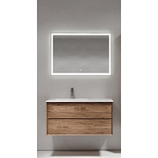 Мебель для ванной Sancos Marmi 2.0 MR2.0100LECH 100 L дуб чарльстон/белый