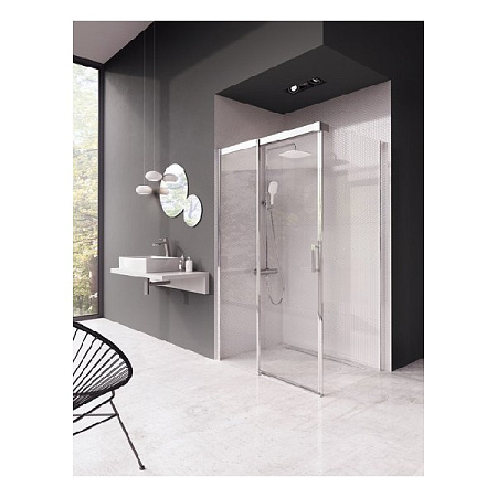 Душевой уголок Ravak Matrix MSDPS-110/80 L 0WLD4C00Z1 Transparent, хром