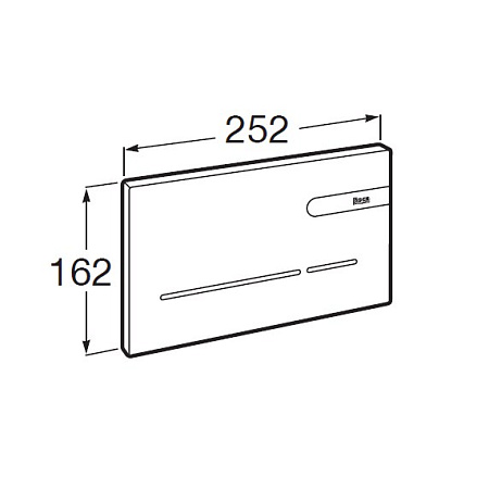 Кнопка смыва Roca EP-2 890103009 электронная, белый