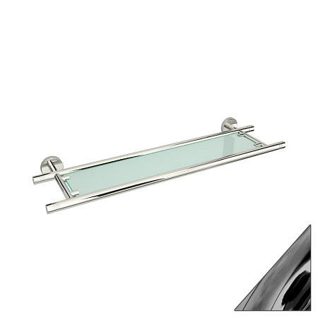 Полка Сунержа Без серии 01-3003-0600 хром черный