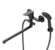 Смеситель Am.Pm GEM F90A90122 для ванны с душем черный