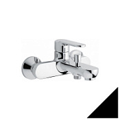 Смеситель Emmevi Nefer 77001NEO для ванны, черный матовый