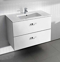 Тумба с раковиной Roca Victoria Nord ZRU9000032 80 белая