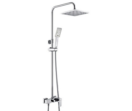 Душевая стойка WasserKRAFT A17702 хром