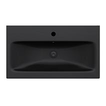 Мебельная раковина AM.PM Gem M90WCC0752BM 75 черный матовый TOTAL BLACK