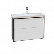 Тумба под раковину Roca Ronda ZRU9302964 70 белый глянец/антрацит