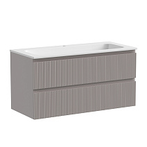 Тумба с раковиной Sancos Snob T 100 SNT100SM Doha Soft