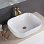 Раковина накладная BelBagno BB1302 40x50.5x14.5 белый - фото 2