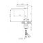 Смеситель BelBagno Luce LUC-LVM-CRM для раковины, хром - фото 2