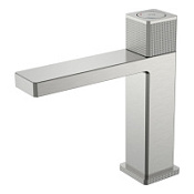 Смеситель Boheme Quad 159-NB для раковины, автоматический, никель брашированный