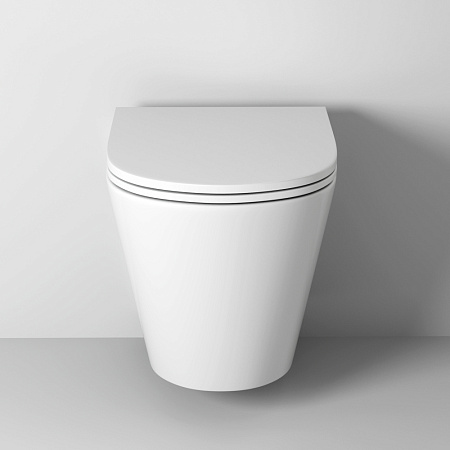 Унитаз подвесной Grossman Торнадо GR-4478SQ безободковый, белый