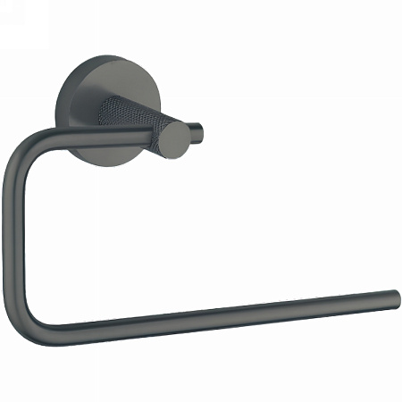 Полотенцедержатель Boheme Uno 10975-GM оружейная сталь
