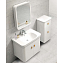 Тумба BelBagno Prado PRADO-890-AC-SC-BL bianco lucido - фото 2