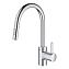 Смеситель Grohe Eurosmart Cosmopolitan 31481001 для кухонной мойки с выдвижным изливом - фото 1