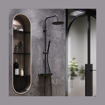 Душевая стойка Damixa Scandinavian Pure 936730300 черный