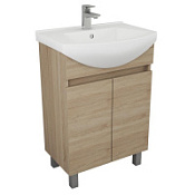 Тумба с раковиной OWL 1975 Eland OW29.10.12 55 дуб сонома