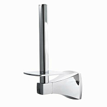 Держатель туалетной бумаги WasserKRAFT Wern K-2597 вертикальный, хром Держатель туалетной бумаги WasserKRAFT Wern K-2597 вертикальный, хром