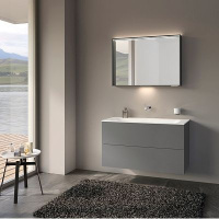 Тумба с раковиной Keuco Plan 32973290000 100 инокс матовый