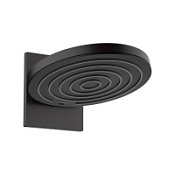 Верхний душ Hansgrohe Pulsify 24150670 с кронштейном, черный матовый