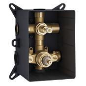 Cкрытая монтажная часть Palazzani 99571110 термостатическо смесителя для душа на 3 потребителя