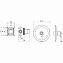 Смеситель Aquatek Классик AQ1566MB для ванны, черный матовый - фото 2