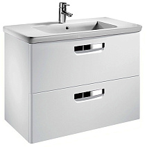 Тумба с раковиной Roca Gap ZRU9302879 60 см, белый глянец Тумба с раковиной Roca Gap ZRU9302879 60 см, белый глянец
