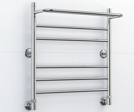 Полотенцесушитель водяной Стилье Универсал-57 60х50 с полкой, хром