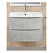 Тумба с раковиной BelBagno Acqua ACQUA-800-2C-SO-CVG 80 подвесная, Cemento Verona Grigio